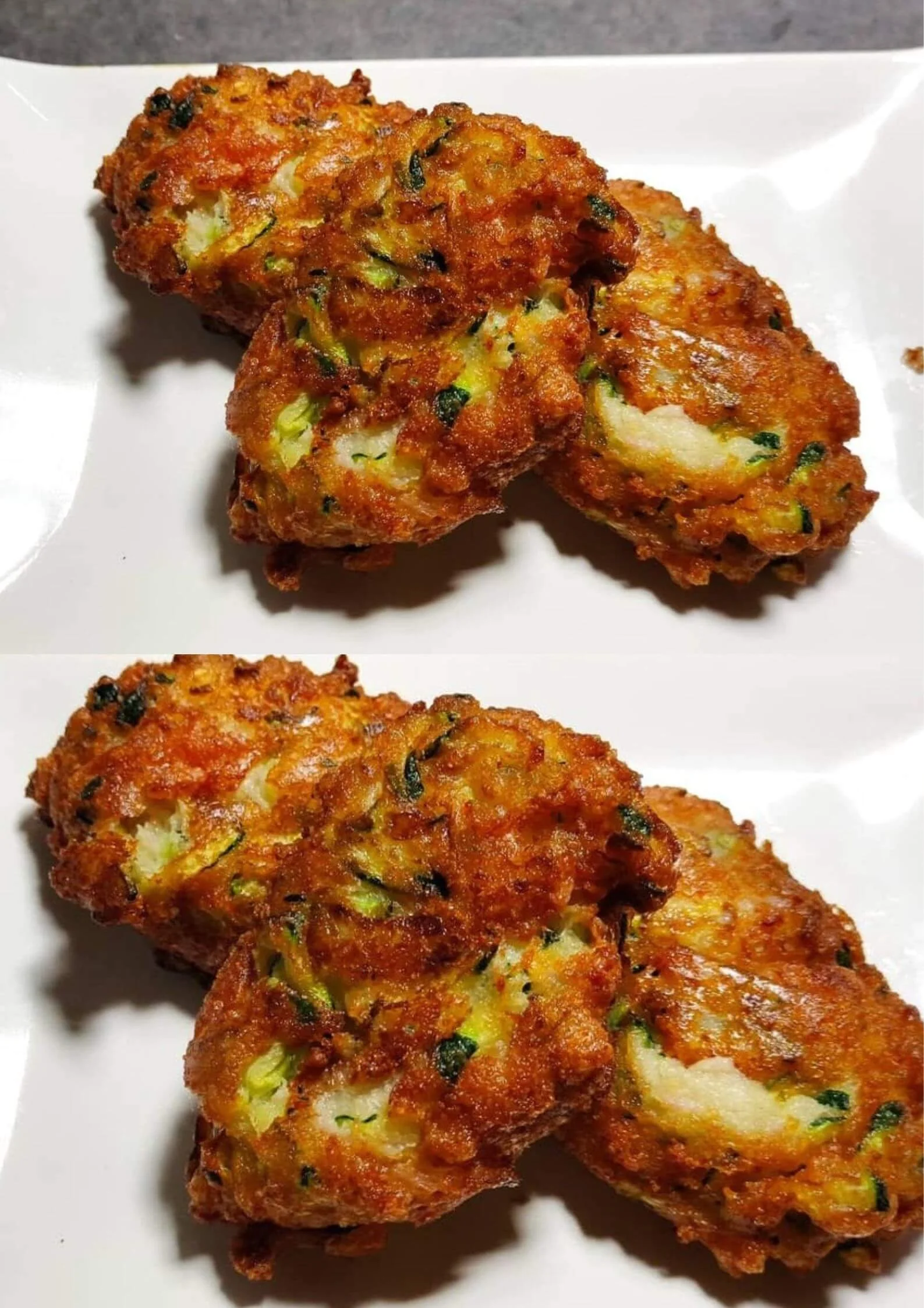 Heerlijke courgette kroketten, perfect voor een gezonde snack of bijgerecht.