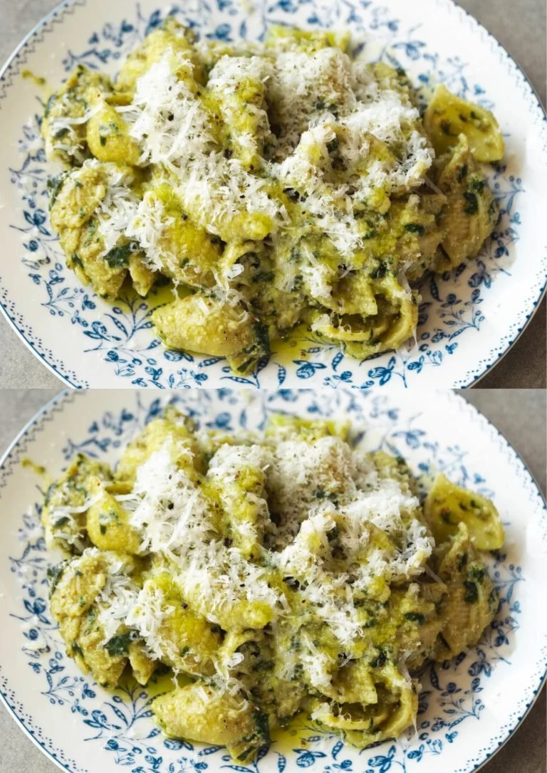 Heerlijke pasta met pesto en verse ingrediënten
