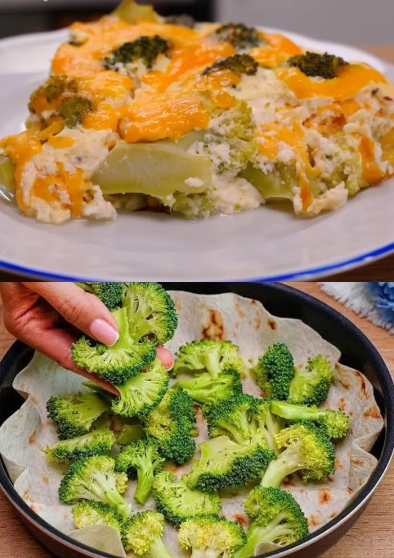 Romige Broccoli Kaas Ovenschotel met kaas en broccoli uit de oven