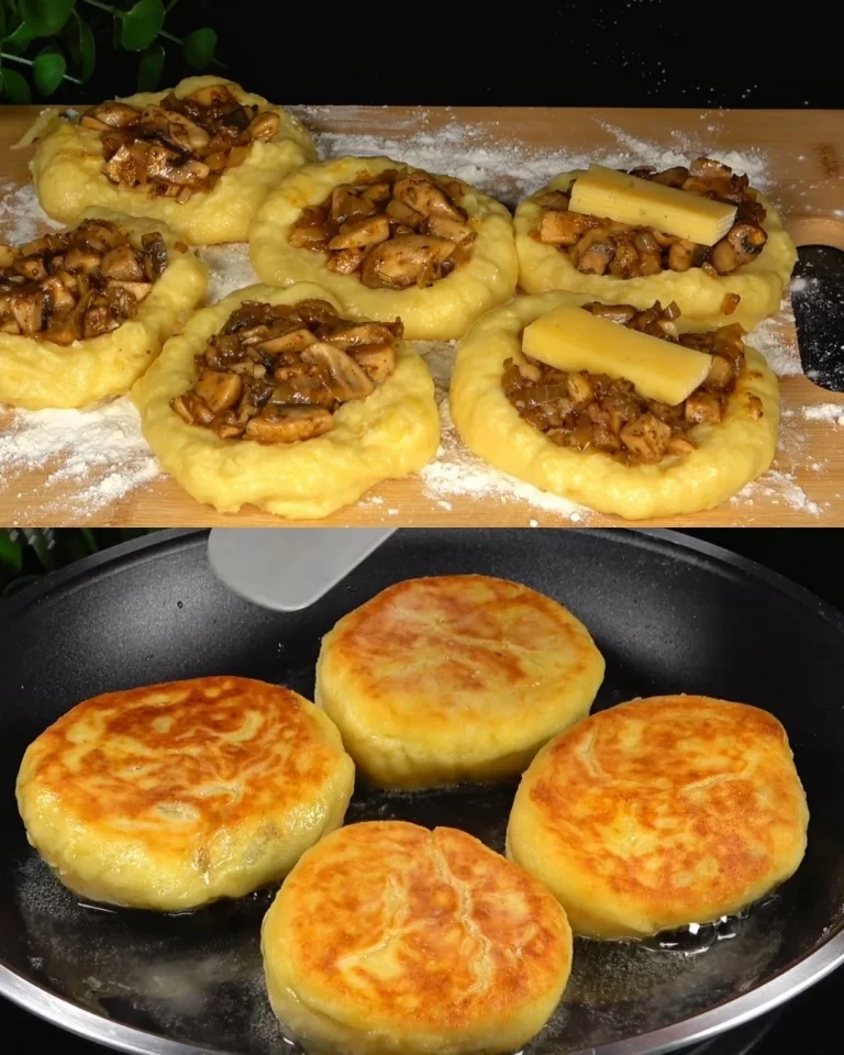 Aardappel-Paddenstoel Patty's – gezonde en smaakvolle vegetarische schotel