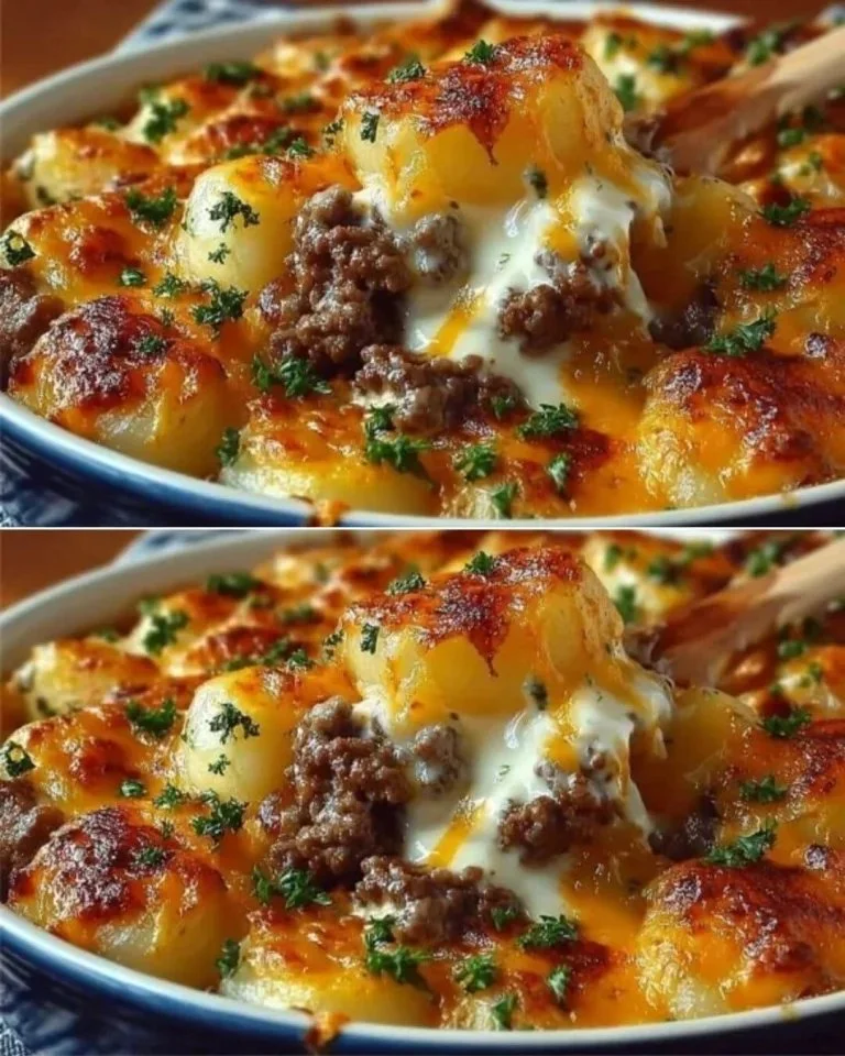 Aardappelschotel met gehakt, een smakelijk en stevig gerecht
