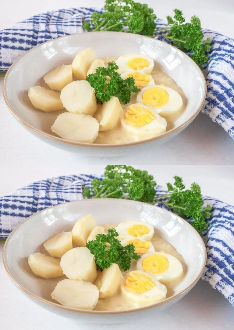 Duitse eieren in mosterdsaus, een smakelijk gerecht
