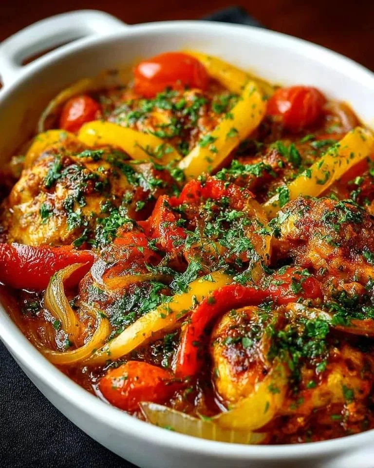 Eenvoudig gebraiseerd balsamico & kruidenkip gerecht op een bord