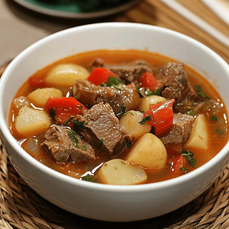 Nilagang Baka - Filipijnse rundvlees-, aardappel- en pechaysoep