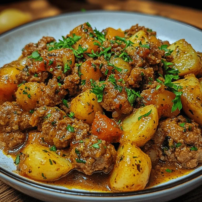 Grootmoeders gehaktgroentegerecht met aardappelen en verse groenten