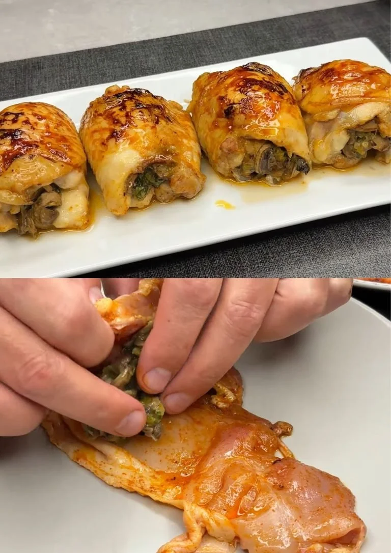 Kip met champignons en prei gerecht uit de Nederlandse keuken