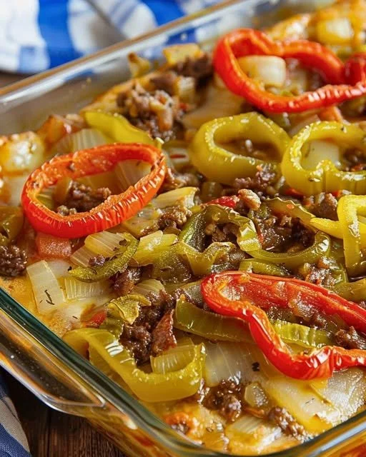 Heerlijk gerecht van kip met groenten op een bord met rijst.