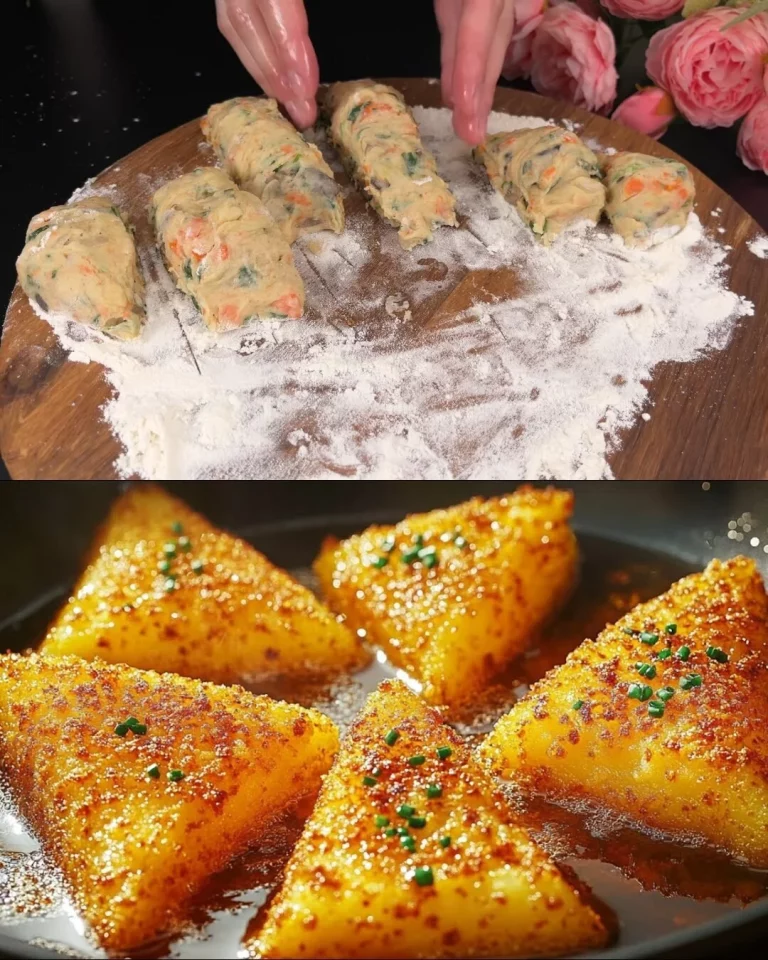 Knapperige aardappel croquettes met champignons en verse kruiden yogurt salade