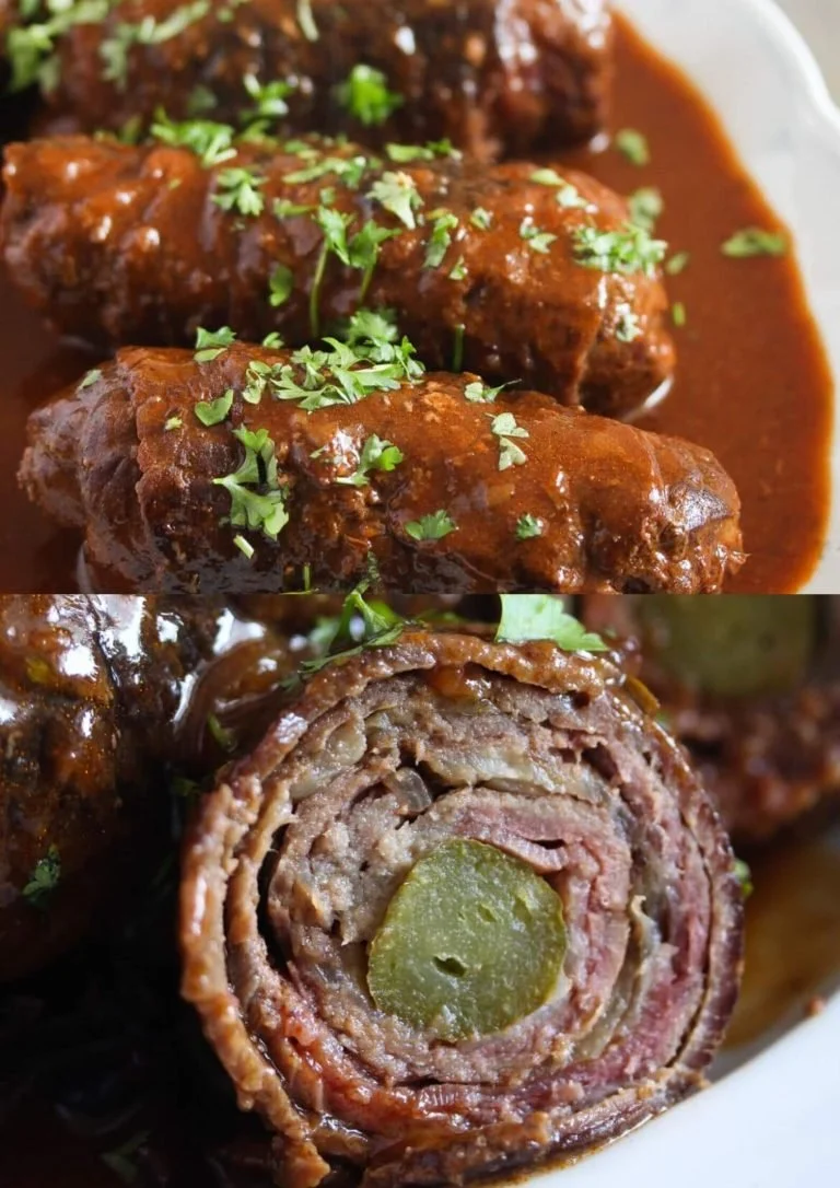 Perfect gekruide Runderrollade, ideaal voor een feestelijk diner
