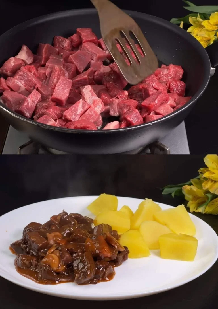 Rundvleesstoofpot met aardappelen - een heerlijk en hartig gerecht