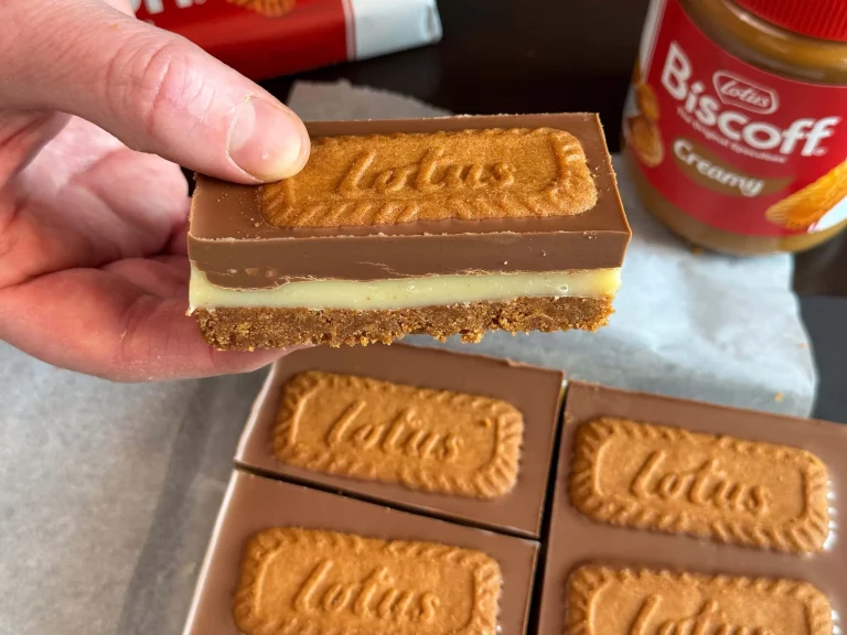 Heerlijke Speculoos Karamel Fudge met speculoos en karamel.