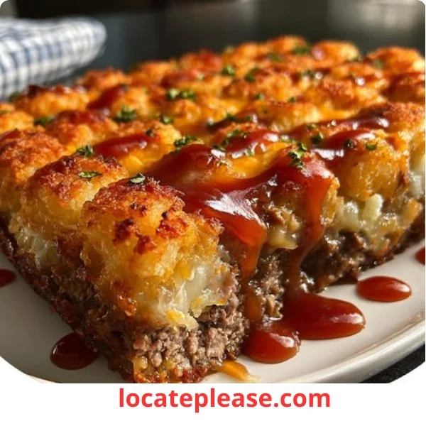 Ultieme kaasdijen meatloaf met tater tot ovenschotel recept