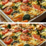 Eiwitrijke Ovenschotel met Hüttenkäse en Groenten