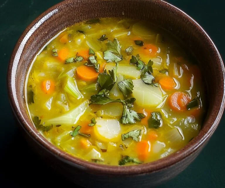 Kooldieetsoep recept voor gewichtsverlies en detox