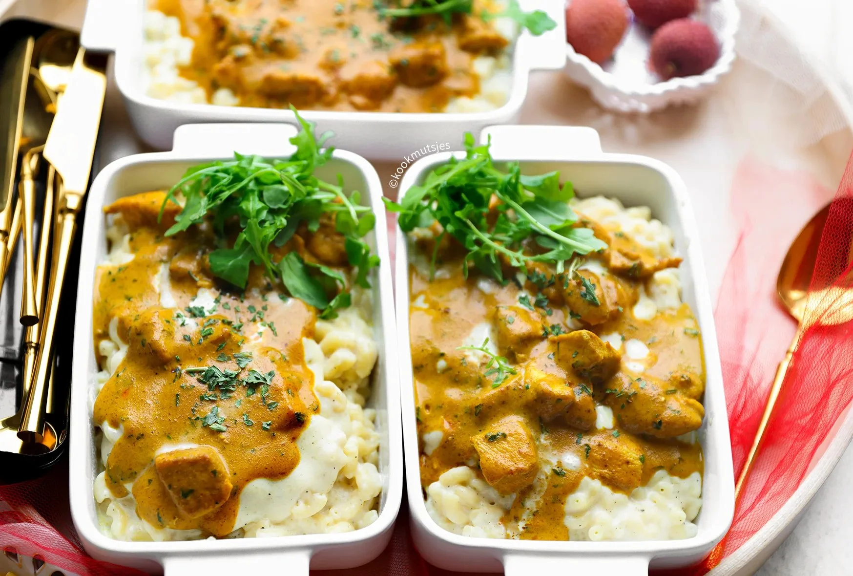 Mac en kaas met kippencurry - een smaakvol en makkelijk recept