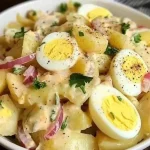 Aardappelsalade met eieren, een smakelijke en gezonde combinatie