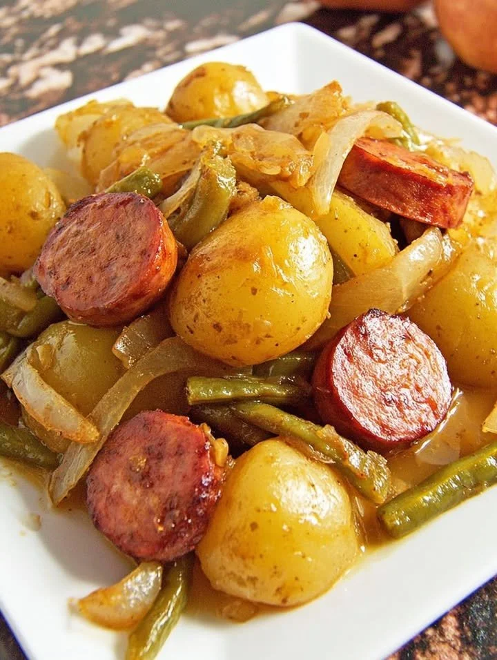 Heerlijke Crockpot Moeraspuntjes, ideaal voor een gemakkelijke en smakelijke maaltijd.