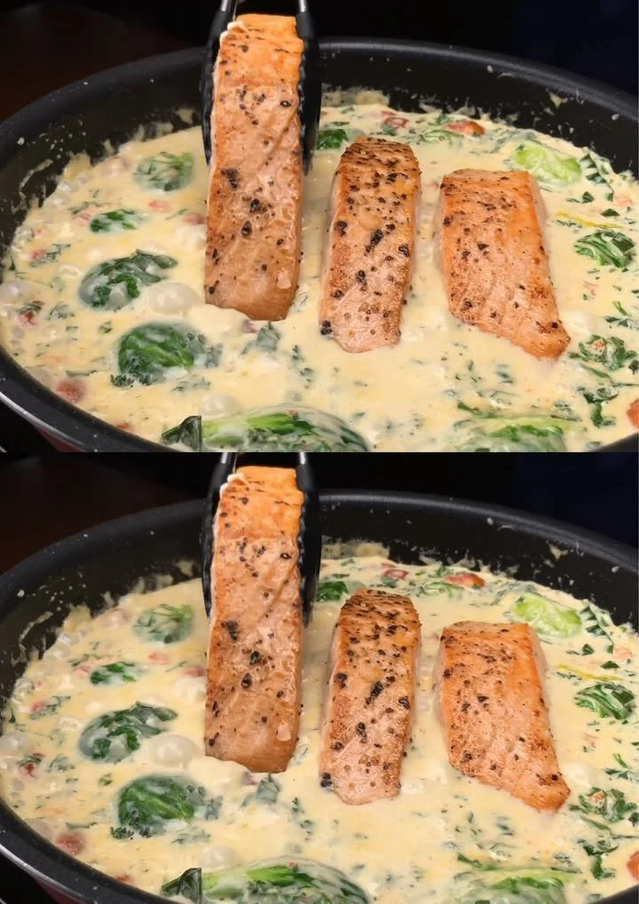 Gezonde zalm bereid met kruiden en groenten voor een voedzame maaltijd