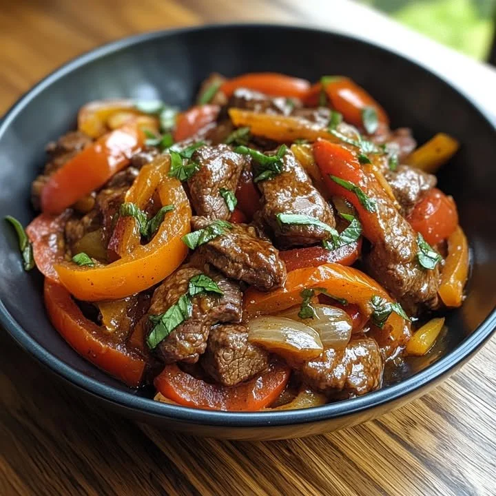 Eenvoudige rundvleesstoofpot met verse ingrediënten