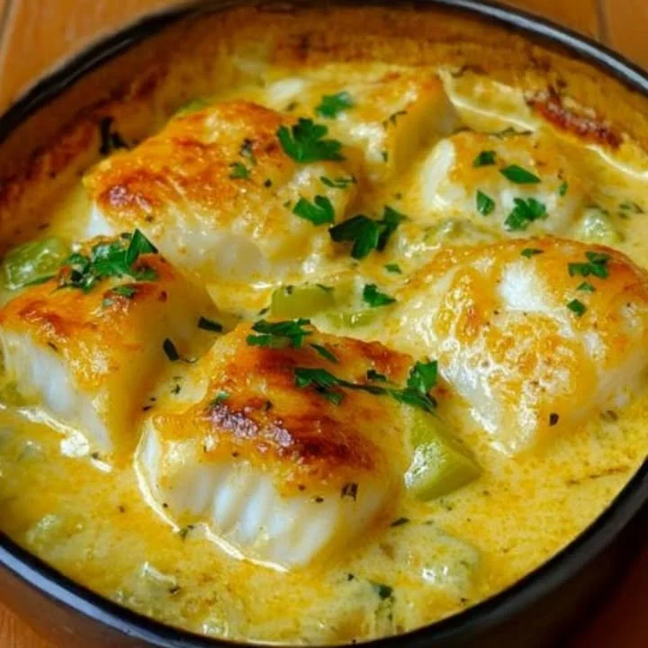 Kabeljauw Cassolette met Safraan en Prei, een smaakvol gerecht