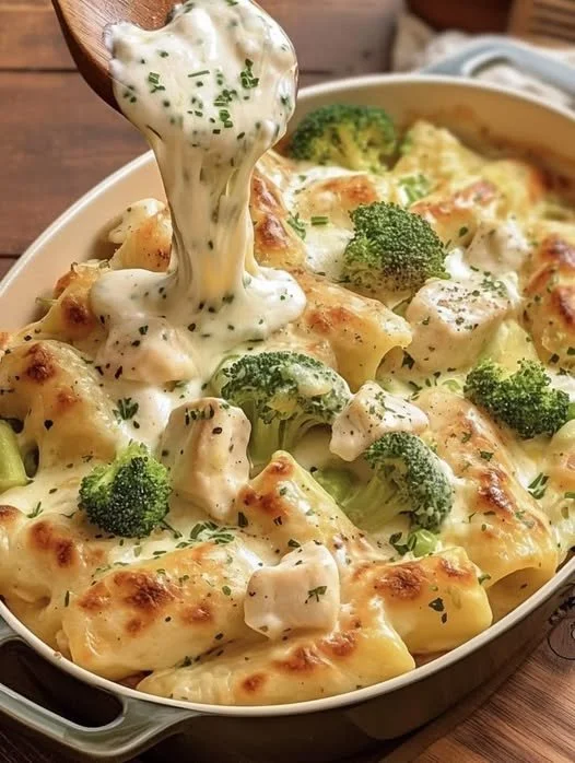 Kip Alfredo met broccoli, een smakelijk en eenvoudig recept voor je diner.