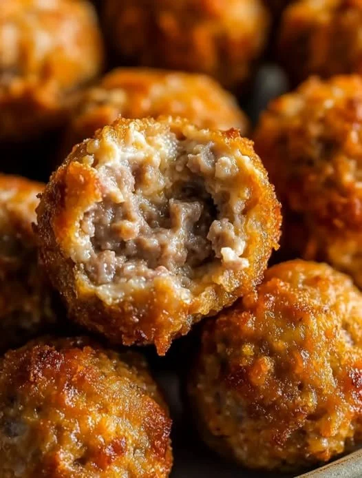 Gekruide sausage ballen als heerlijke snack of partyhapje
