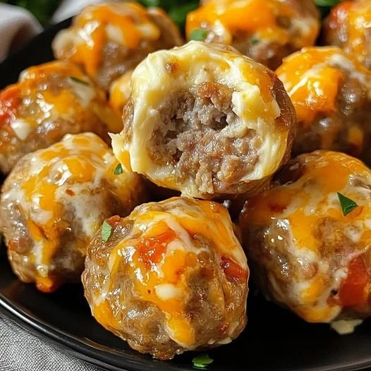 Heerlijke worstenhapjes op een feestelijke tafel