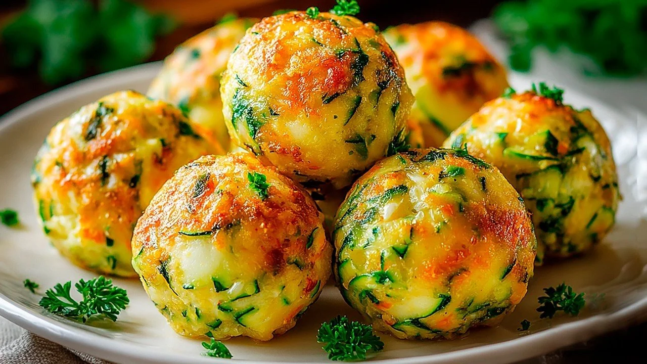 Heerlijke courgette groentehapjes op een schotel, vers en kleurrijk gepresenteerd.