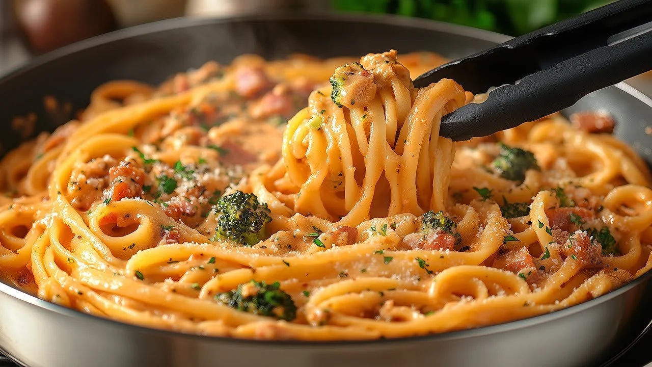 Gezinsvriendelijk pastagerecht met ingrediënten en bereidingswijze