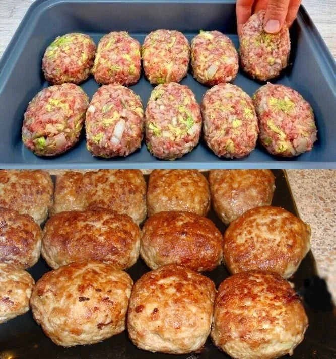 Heerlijke gehaktballen uit de oven, perfect voor een smakelijke maaltijd.