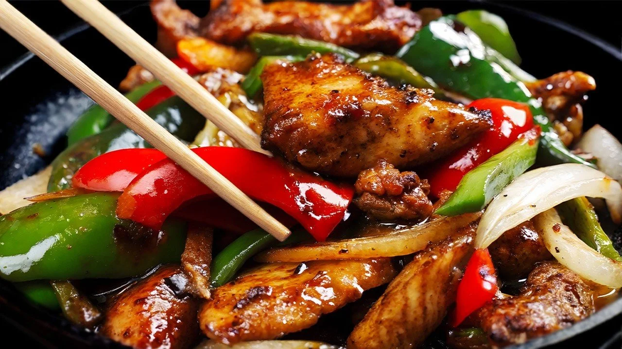 Heerlijke kip noedels voor een snelle Chinese diner recept