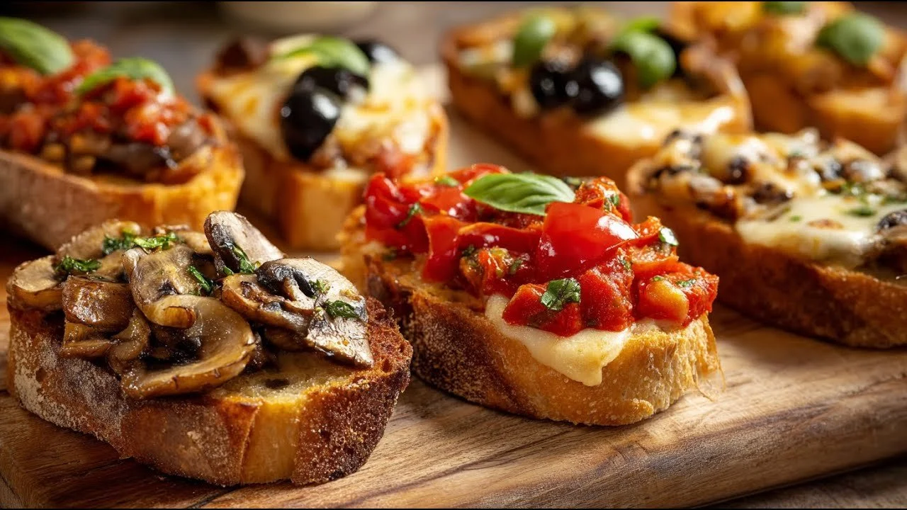 Heerlijke bruschetta volgens het recept van mijn Italiaanse moeder