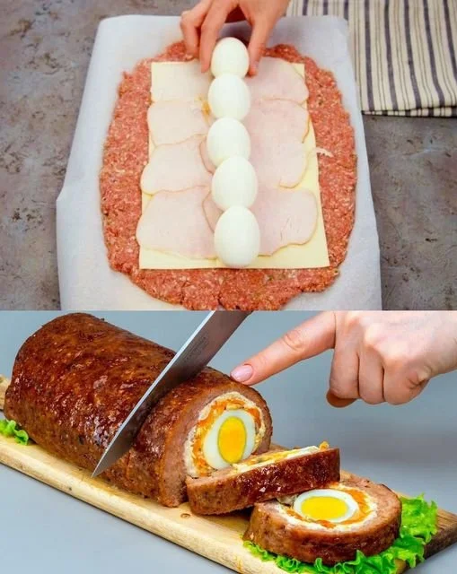 Oma's traditionele gehaktbrood recept met kruiden en specerijen.