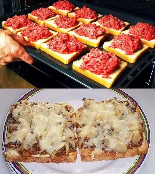 Lekker en snel gehakt toasten voor een gemakkelijke maaltijd