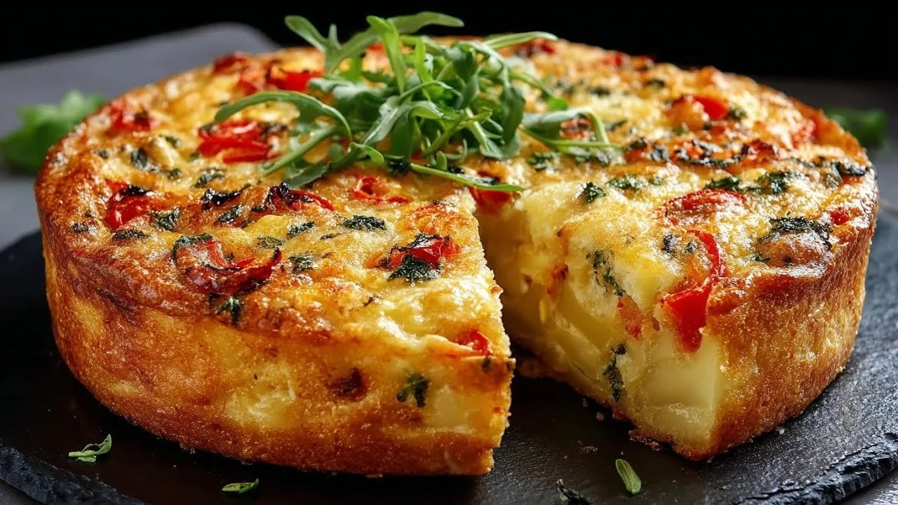 Gezonde en gemakkelijke groentenovenschotel uit de oven, vol met verse groenten.