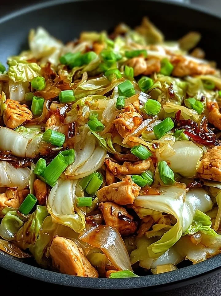 Hartige wok-geriordekte kip met teer kool en knoflookboter in een pan