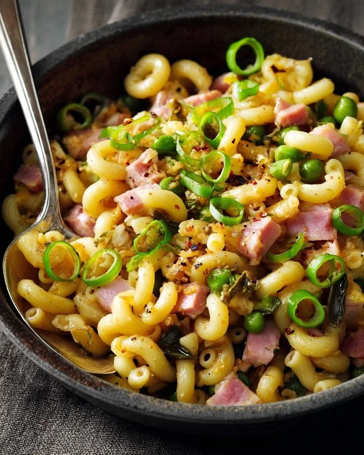 Indische Macaroni met Ham en Ketjap, een smaakvol gerecht