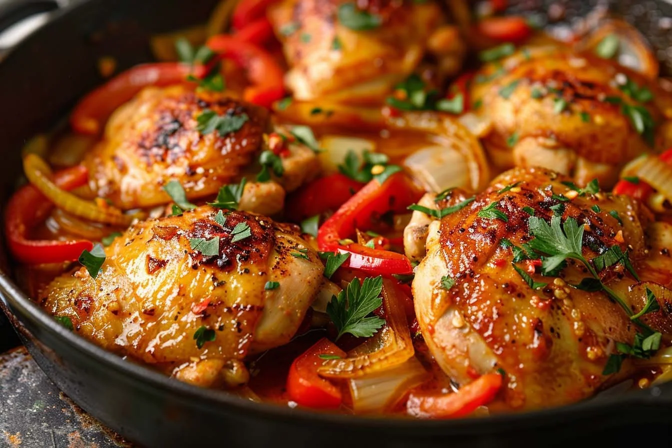 Keto Kip met Paprika - Gezond keto-recept voor een smakelijke maaltijd