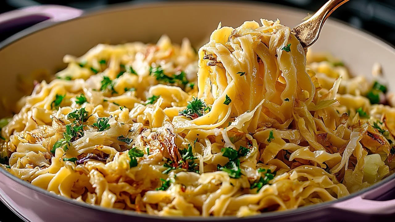 Gezonde maaltijd met Kool en Pasta, ideaal voor een lekkere en voedzame optie.