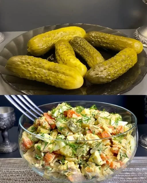 Een kleurrijke lang vergeten salade met verse groenten en ingrediënten