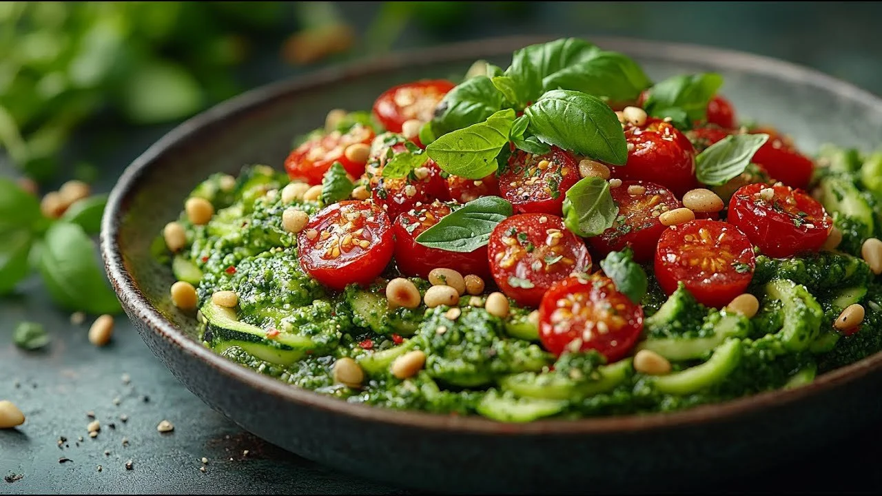 Licht en romig vegan zomergerecht, snel en gezond voor de zomer