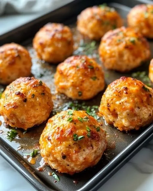 Ovengebakken gehaktballetjes met kruiden en saus