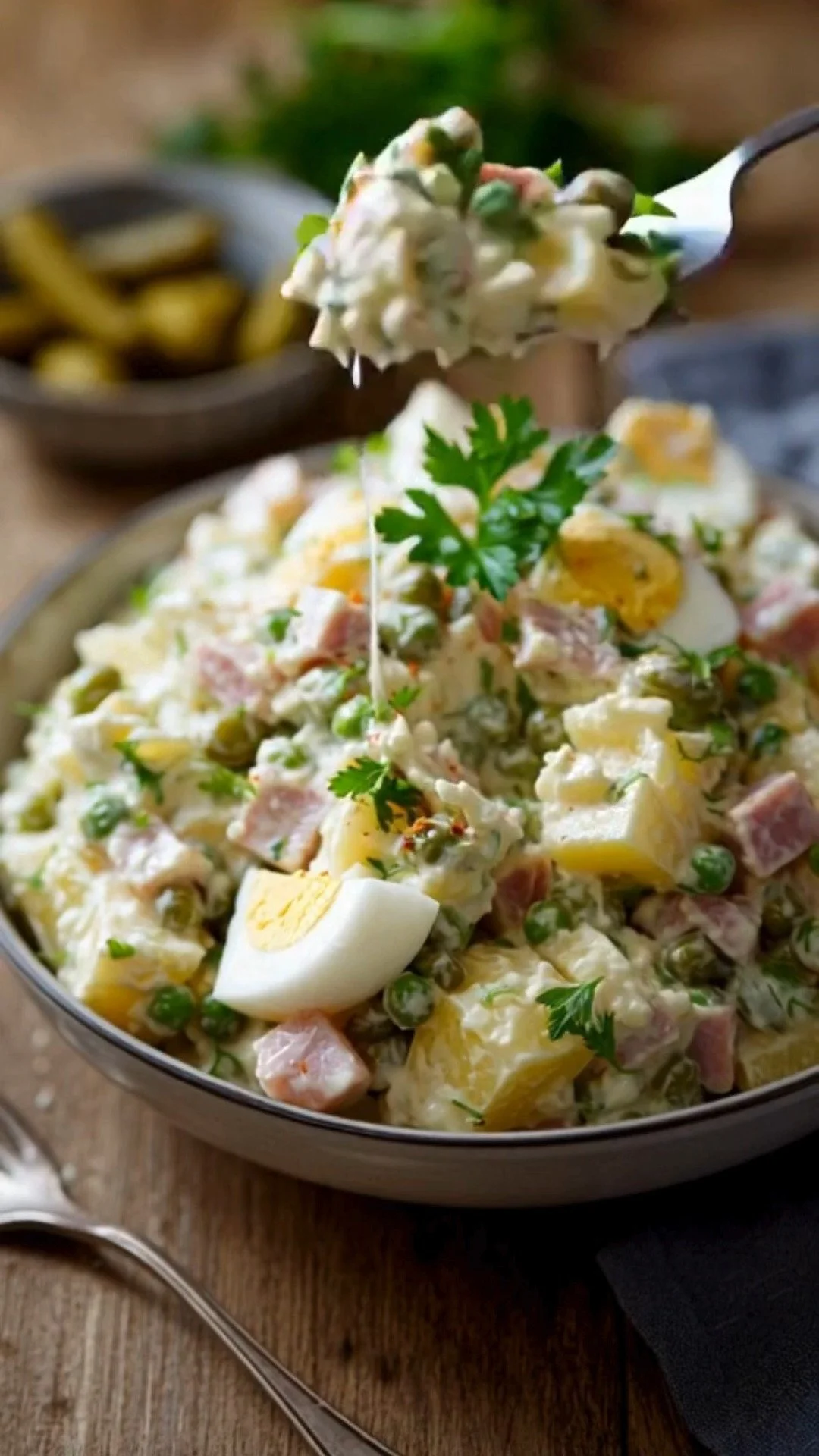 Piemontese salade met verse ingrediënten en authentieke smaken