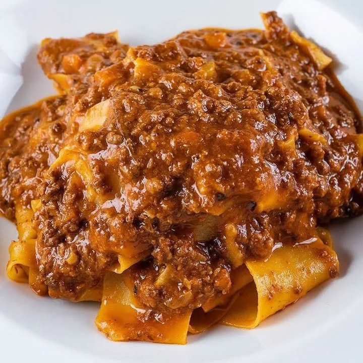 Heerlijke Ragu saus bereid met verse ingrediënten