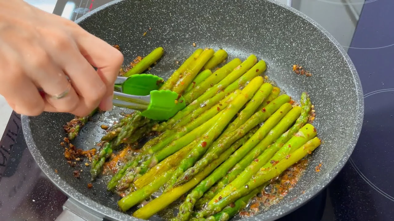 Perfect gebakken asperges met een eenvoudig recept