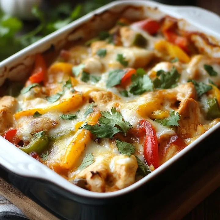Kip fajita ovenschotel, een makkelijke en smakelijke maaltijd