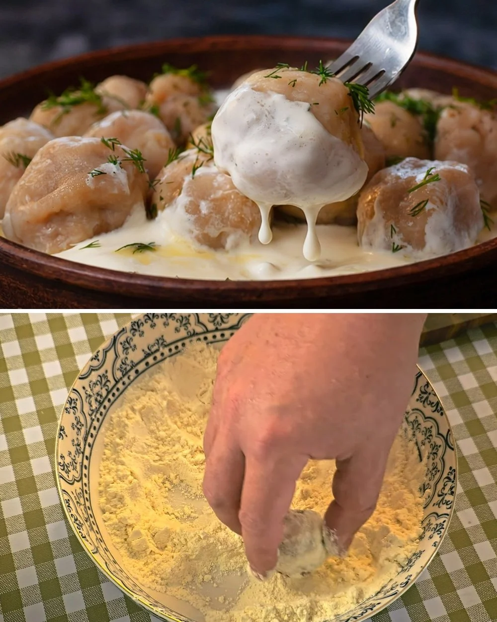 Lui Dumplings bereid zonder vouwen, eenvoudig en smakelijk recept