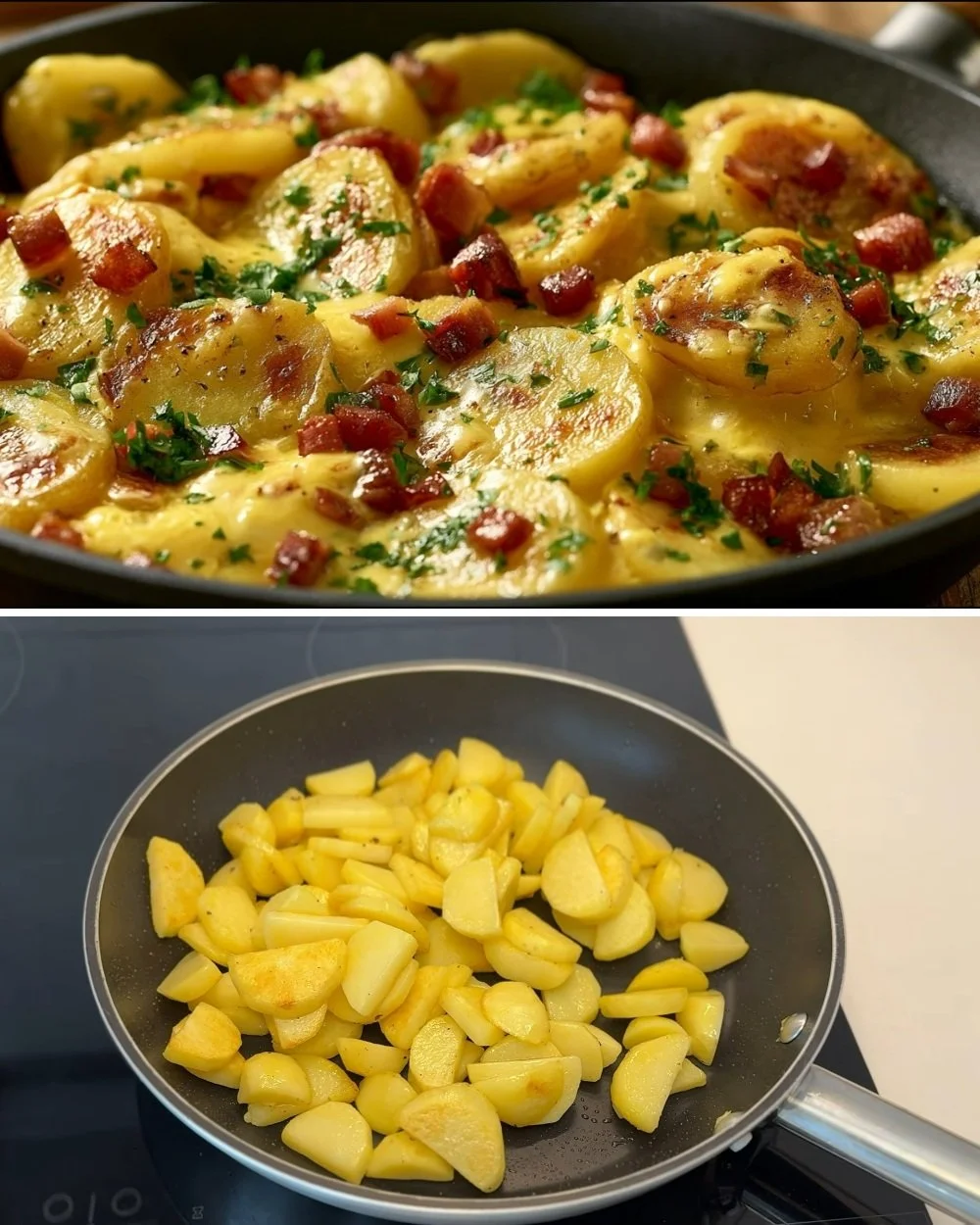 Romige Carbonara-aardappelen recept voor heerlijke maaltijden