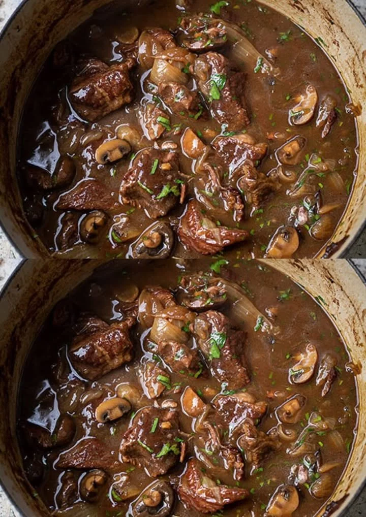 Klassieke rundvlees stoofpotmet stoutstof recept