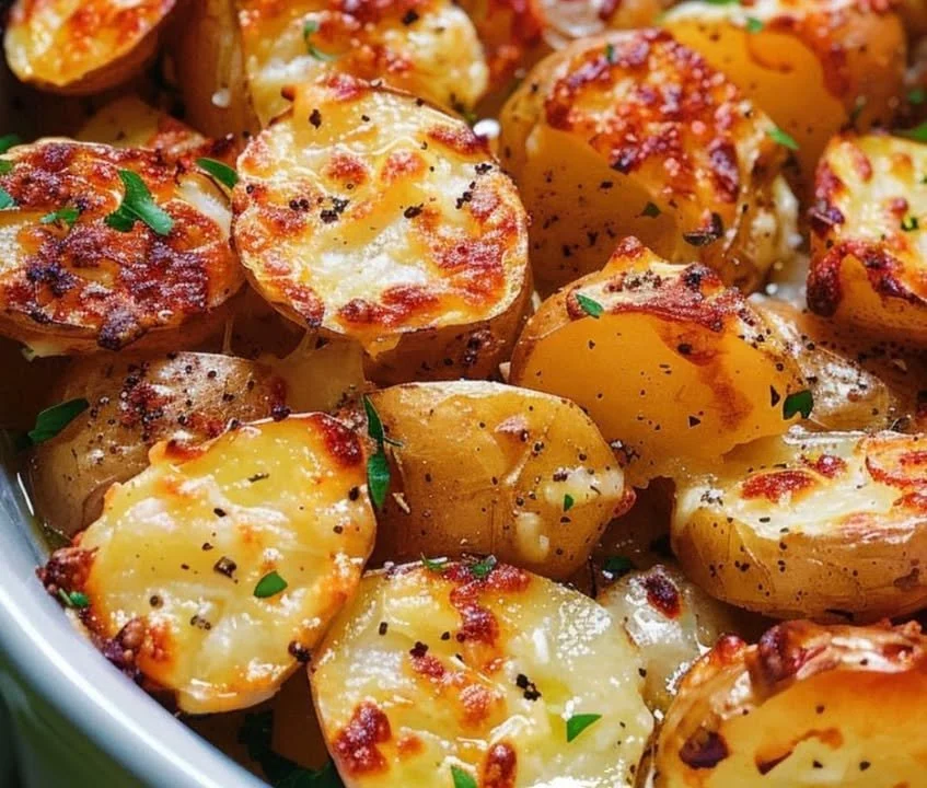Snel en romig knoflookboter aardappelen als bijgerecht